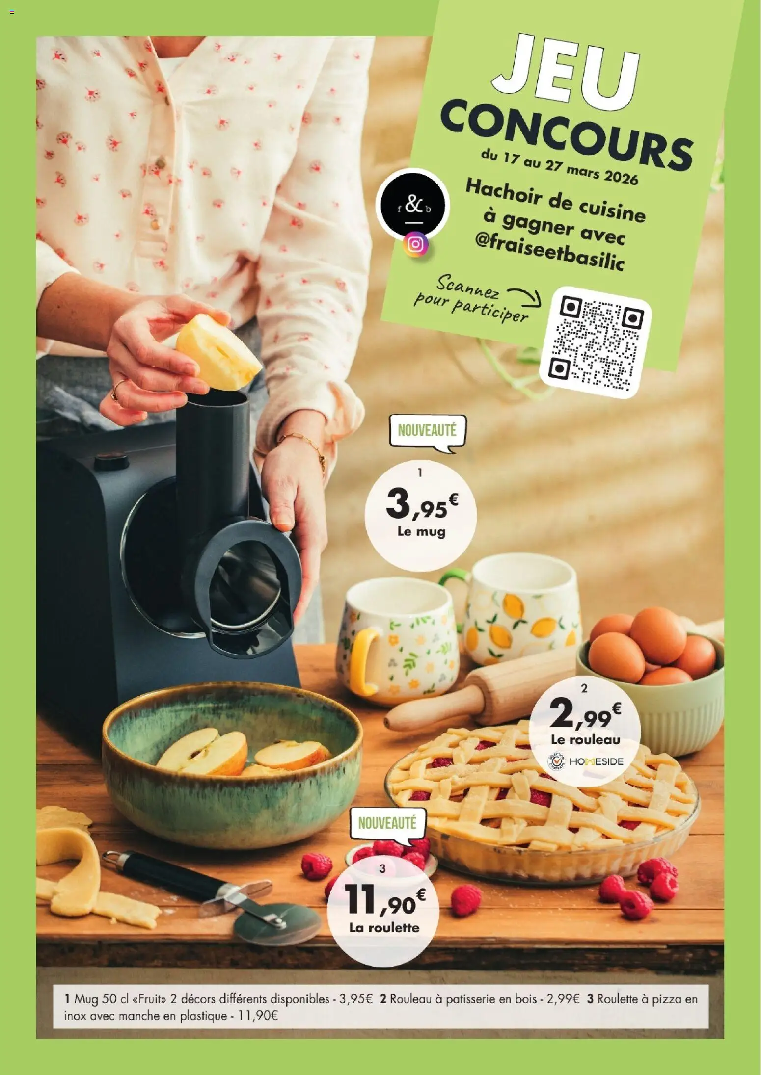 {H1} | Page: 14 | Produits: Rouleau, Pizza