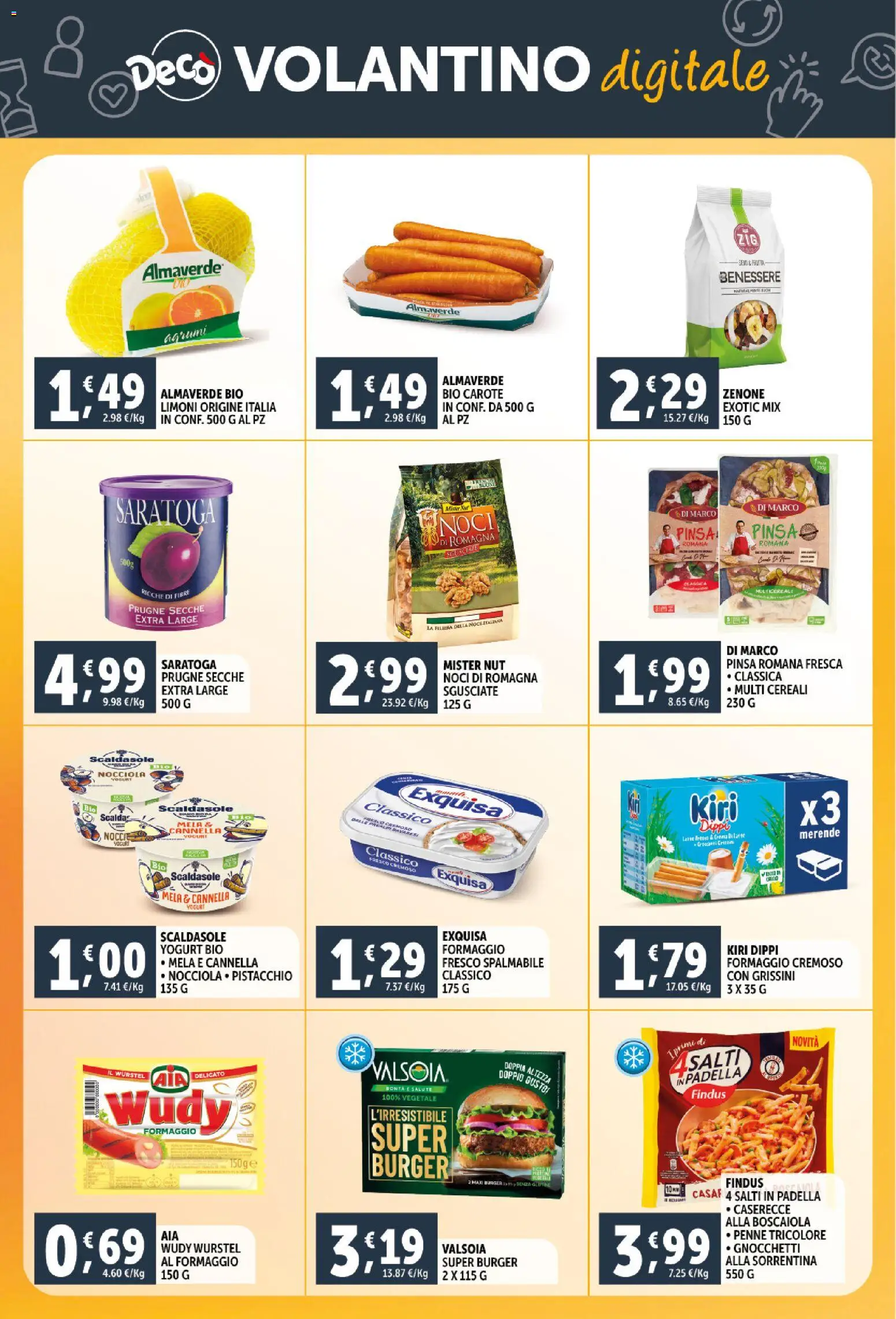 Volantino Decò del 06.03.2026 | Pagina: 22 | Prodotti: Crema, Formaggio, Padella, Gnocchetti