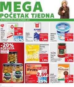 MEGGLE Kiselo vrhnje, 12% m.m. 850 g - Pregled kataloga iz trgovine Kaufland, vrijedi od 14.01.2026 | Stranica: 38