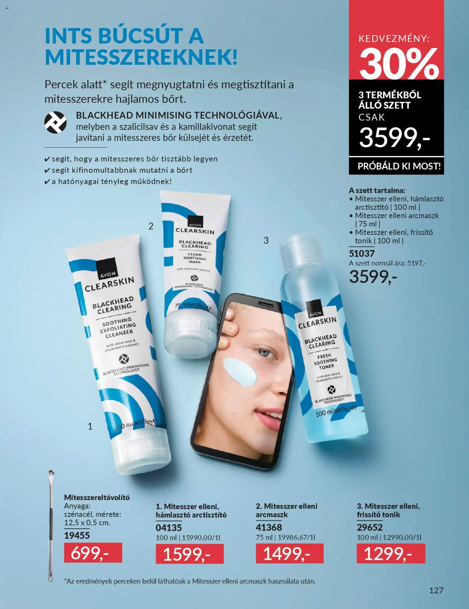 Avon akciós ujság - amely érvényes a következő dátumtól: 01.01.2026 | Oldal: 129 | Termékek: Hámlasztó, Aloe vera, Bor