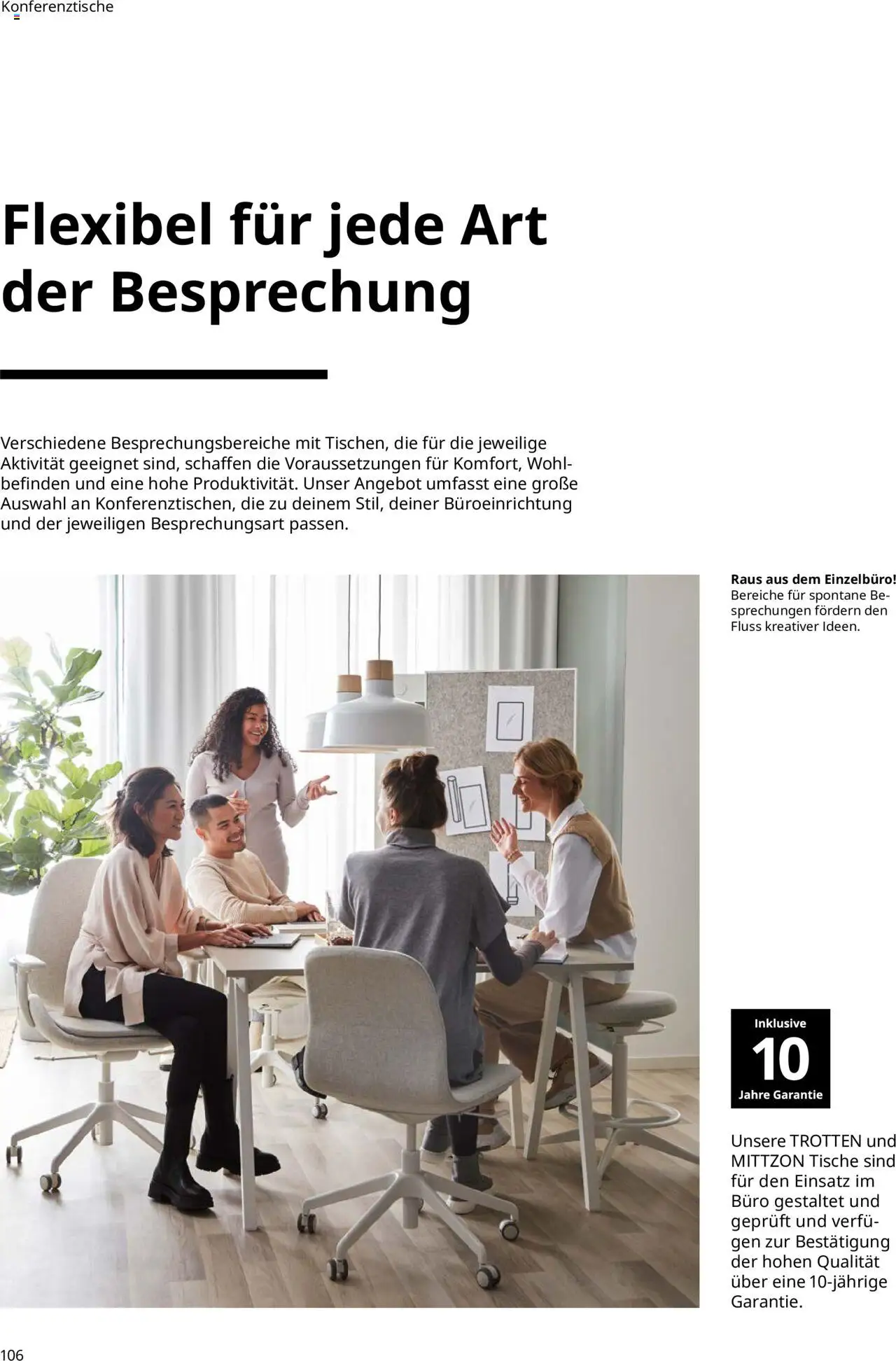 Ikea Büroeinrichtung – gültig ab 30.09.2025 | Seite: 106