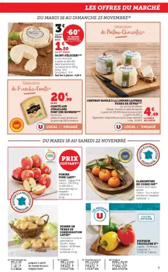 U Express - Prévisualisation de U Express catalogue valide à partir de 18.11.2025 | Page: 7 | Produits: Viande de porc, Lait, Viande, Porc