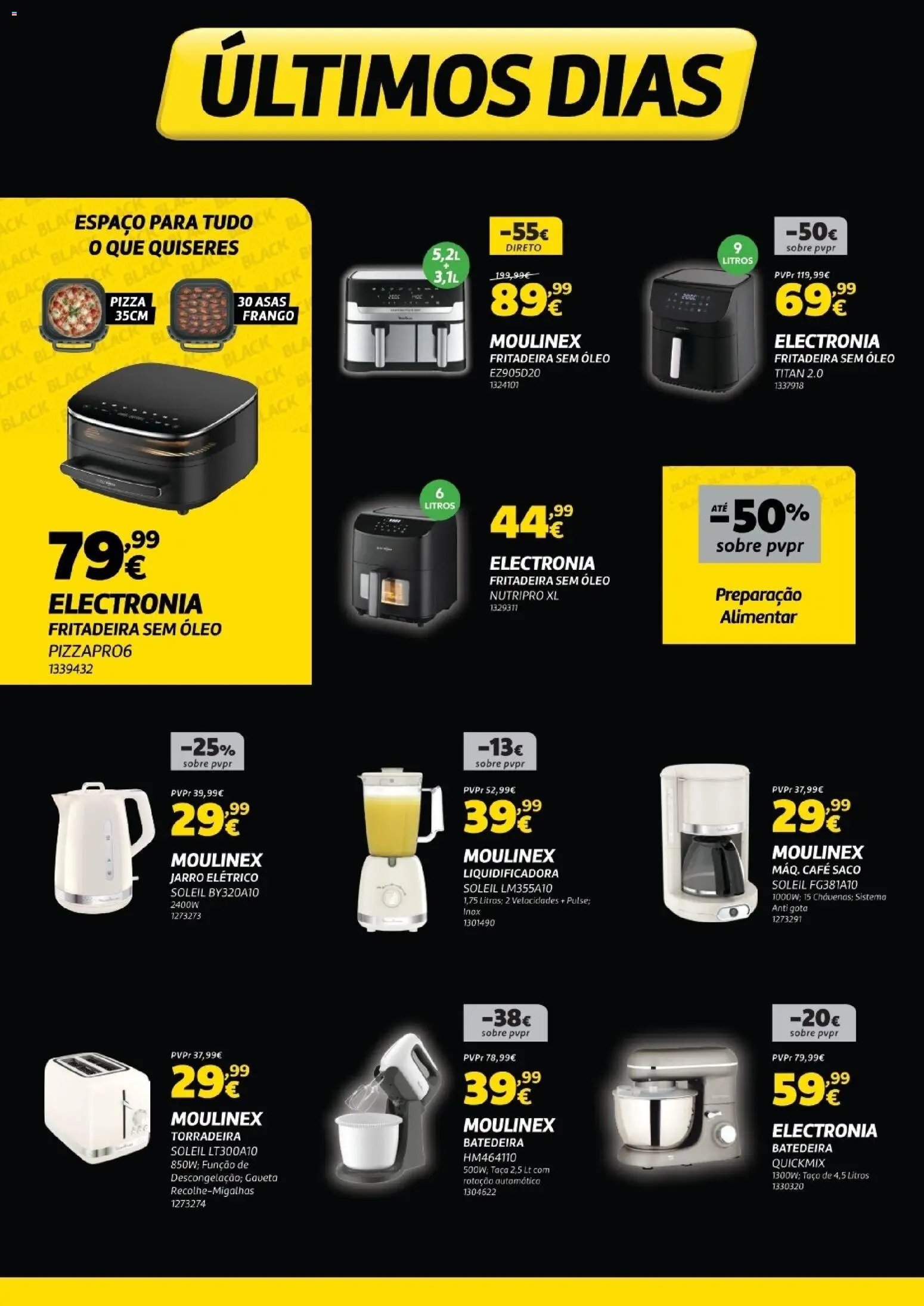 Radio Popular - Black Friday │ válido de 25.11.2025 | Página: 12 | Produtos: Frango, Torradeira, Café, Pizza