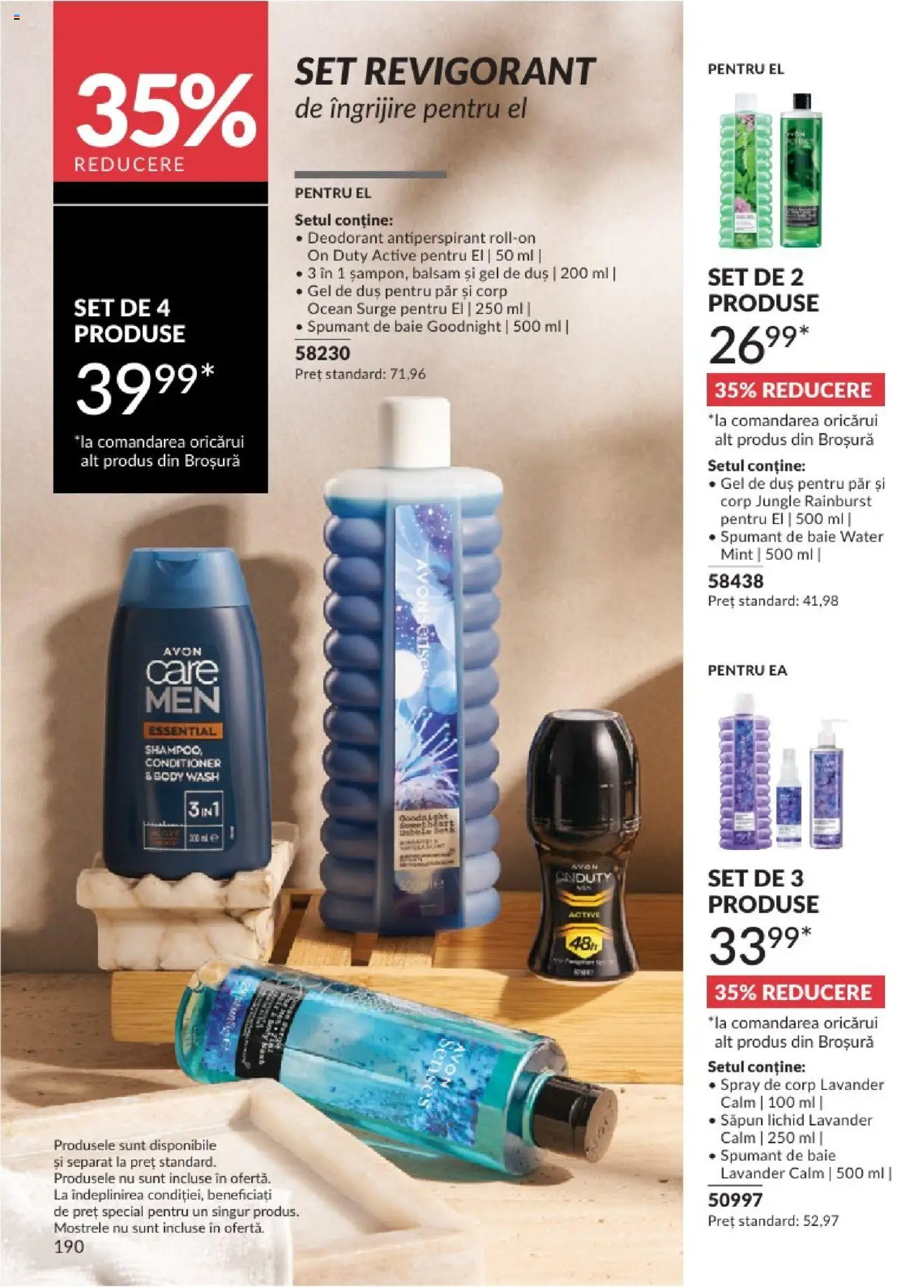 Catalog Avon - 06 2025 – valabil de la 01.06.2025 | Pagină: 190 | Produse: Duș, Balsam, Gel de duș, Antiperspirant