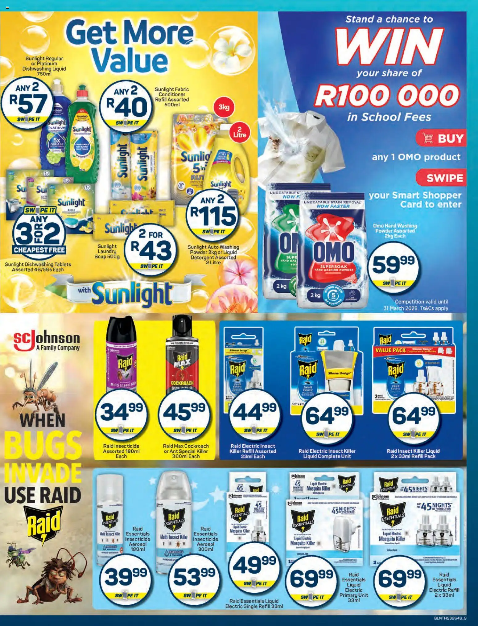 New Pick n Pay catalogue – valid from 25.02.2026 | Page: 9 | Products: Powder, Washing powder, Detergent, Dishwashing liquid