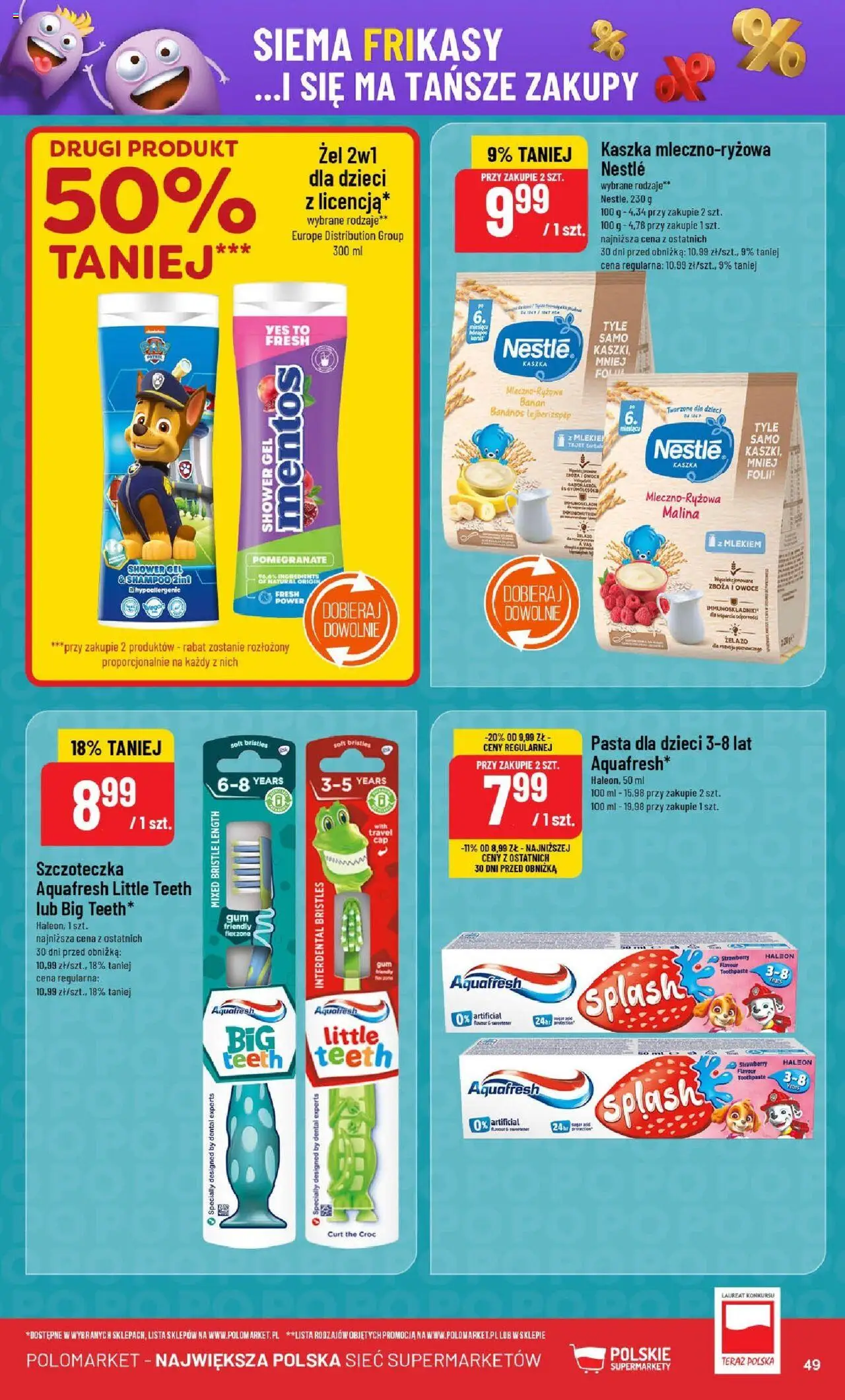 POLOmarket Gazetka od 16.07.2025 | Strona: 49 | Produkty: Malina, Żelazo, Banan, Owoce