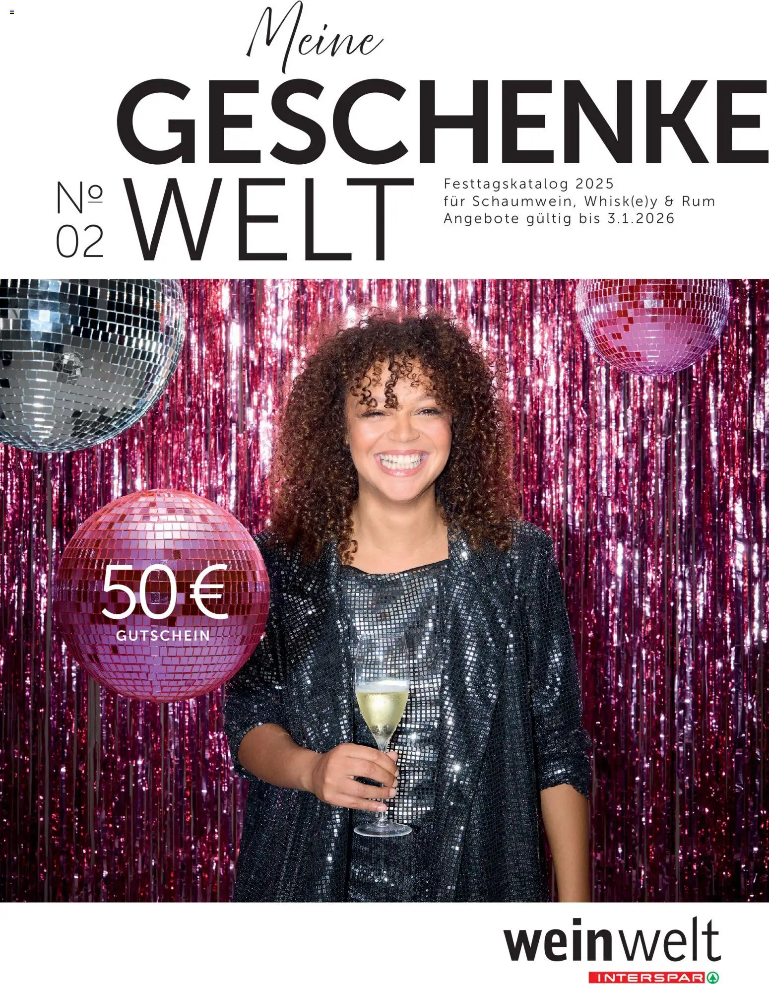 Interspar Geschenkewelt No2 gültig ab 20.11.2025 | Seite: 1 | Produkte: Whiskey