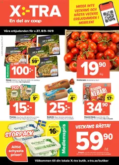 Coop X:-TRA - erbjudanden - Förhandsvisning av reklamblad från butik Coop X:-TRA aktuell från 08.09.2025