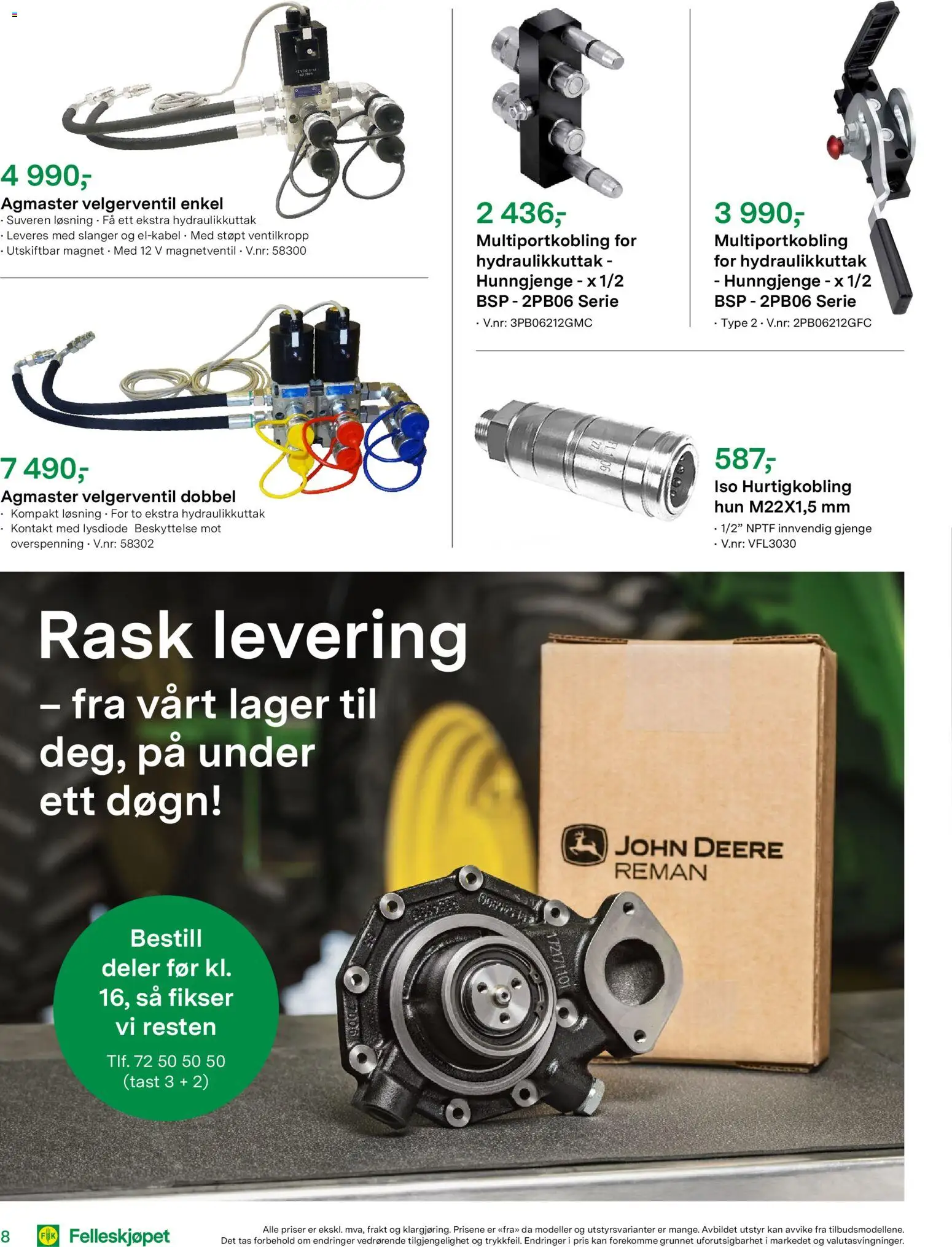 {H1} | Side: 8 | Produkter: Kontakt