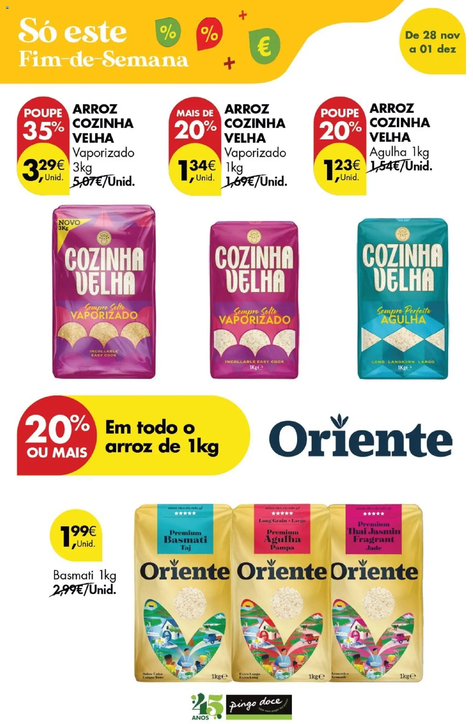 Pingo Doce Poupe este Fim de Semana │ válido de 28.11.2025 | Página: 16 | Produtos: Arroz