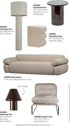 KARWEI - Woonspecial Meublels 2025 - Voorbeeld van een folder van KARWEI, geldig van 29.09.2025 | Pagina: 17 | Producten: Bank, Fauteuil