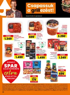 Spar - Extra ajánlatok - amely érvényes a következő dátumtól: 14.08.2025