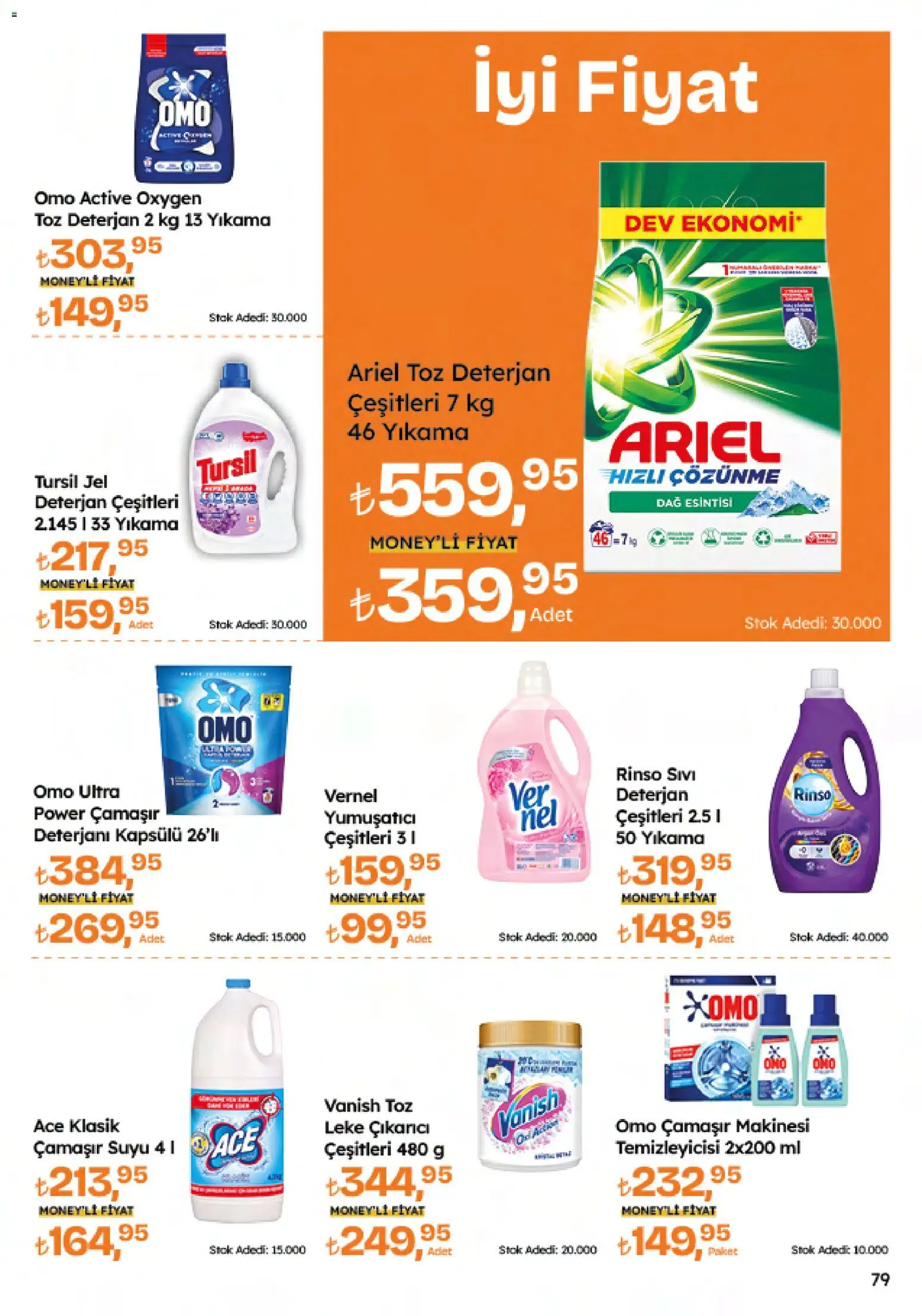 Migros Katalog - 5M Migroskop Dijital - 26.02.2026 tarihinden itibaren geçerlidir | Sayfa: 79 | Ürünler: Yumuşatıcı, Leke çıkarıcı, Deterjan, Çamaşır makinesi