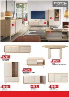 Náhled letáku BAUMAX leták - Zařiďte si bydlení od 01.01.2026 | Strana: 22 | Produkty: Tv, Vitrína, Tv skříňka, Stůl