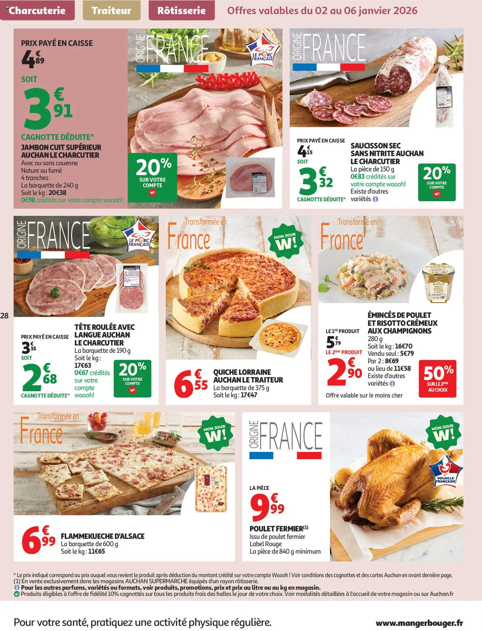 {H1} | Page: 28 | Produits: Saucisson, Saucisson sec, Volaille, Jambon