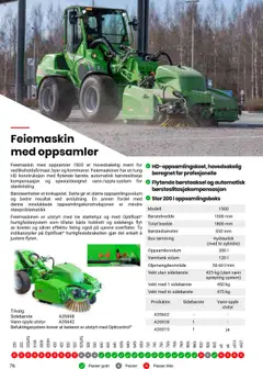 Forhåndsvisning av Felleskjøpet Avant maskiner og redskap gyldig fra 01.05.2025 | Side: 76 | Produkter: Vekt, Суміш дитяча, Вермішель