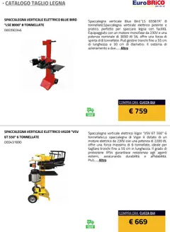 Anteprima del volantino Eurobrico Taglio Legna catalogo valido a partire dal 23.07.2025 | Pagina: 12