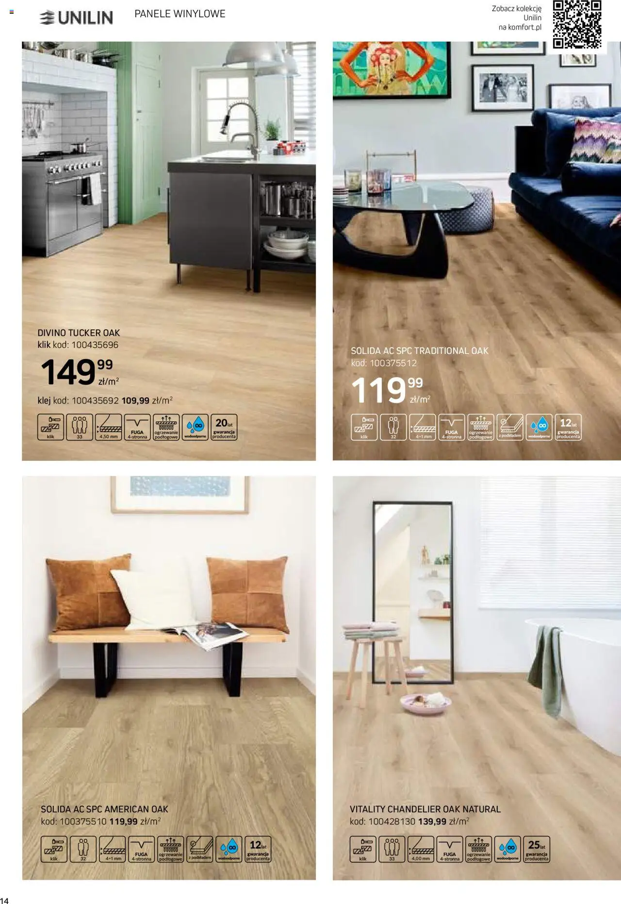 Komfort Gazetka - Katalog Podłogi I Drzwi od 26.06.2024 | Strona: 14