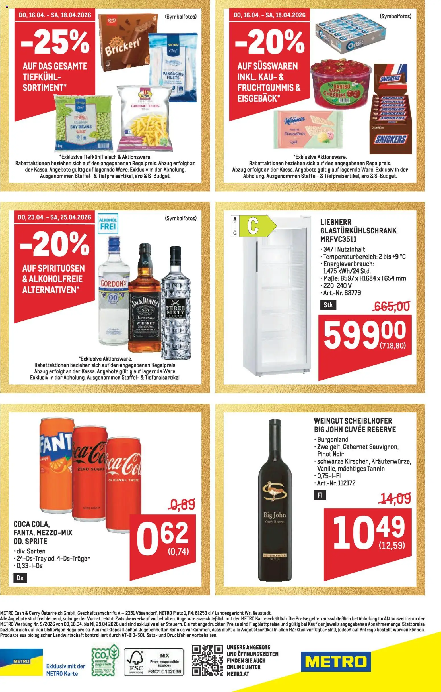 Metro angebote Profi gültig ab 16.04.2026 | Seite: 64 | Produkte: Whiskey