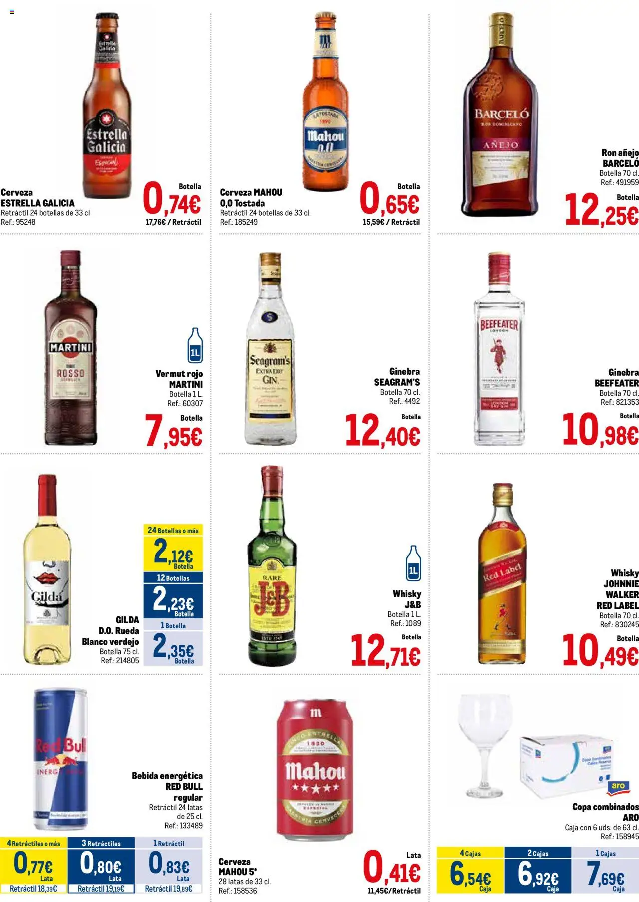 Makro - Fiestas San Lorenzo Valladolid │ válido desde el 19.08.2025 | Página: 3 | Productos: Cerveza, Ginebra, Whisky, Caja