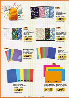 Migros Katalog - Migroskop - 11.09.2025 tarihinden itibaren geçerlidir | Sayfa: 4 | Ürünler: Okul defteri