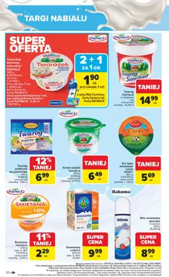 Pogląd oferty "Carrefour Gazetka" - ważna od 10.11.2025 | Strona: 22 | Produkty: Karta, Bita śmietanka, Śmietana, Twaróg
