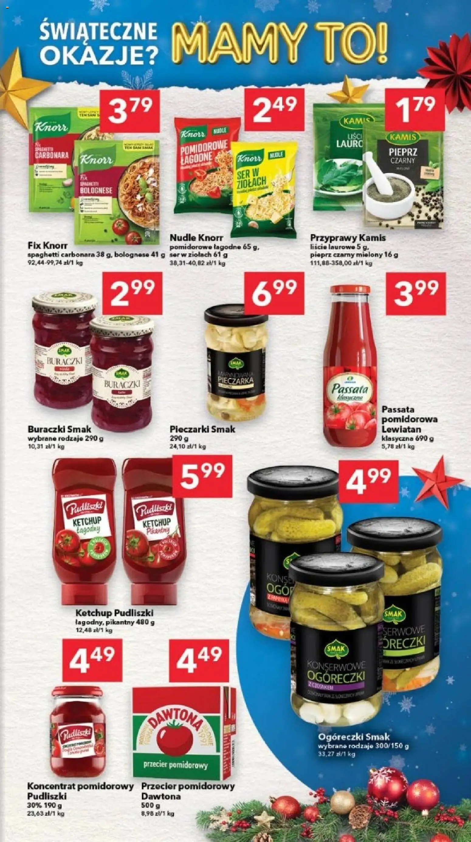 Lewiatan gazetka - Gdańsk od 17.12.2025 | Strona: 9 | Produkty: Ketchup, Przecier pomidorowy, Koncentrat pomidorowy, Ser