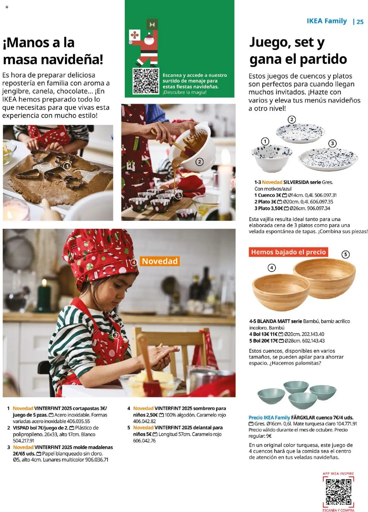 Catálogo IKEA Family │ válido desde el 01.10.2025 | Página: 25 | Productos: Chocolate, Βρεφικό κρεβάτι