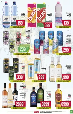 COOP akciós ujság - amely érvényes a következő dátumtól: 21.08.2025 | Oldal: 11 | Termékek: Szilva, Ásványvíz, Bor, Whisky