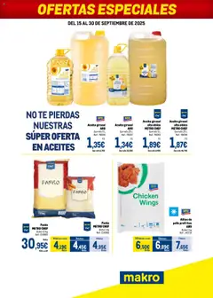 Vista previa Makro - Oferta especial septiembre Norte válido desde el 15.09.2025