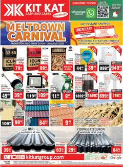 Preview of KIT KAT Cash & Carry specials valid from 24.07.2025