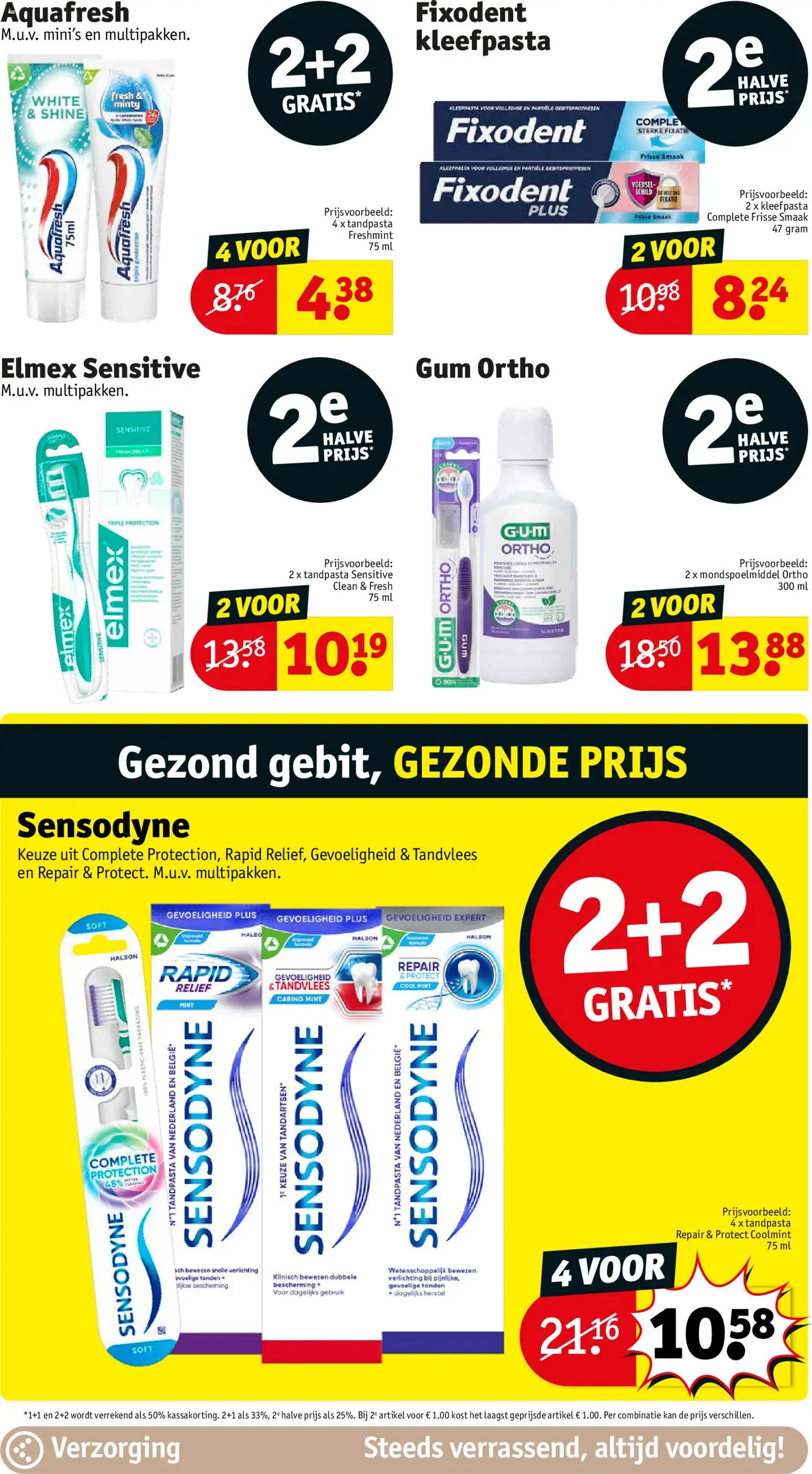 {H1} | Pagina: 37 | Producten: Verlichting, Gum, Tandpasta, Kan