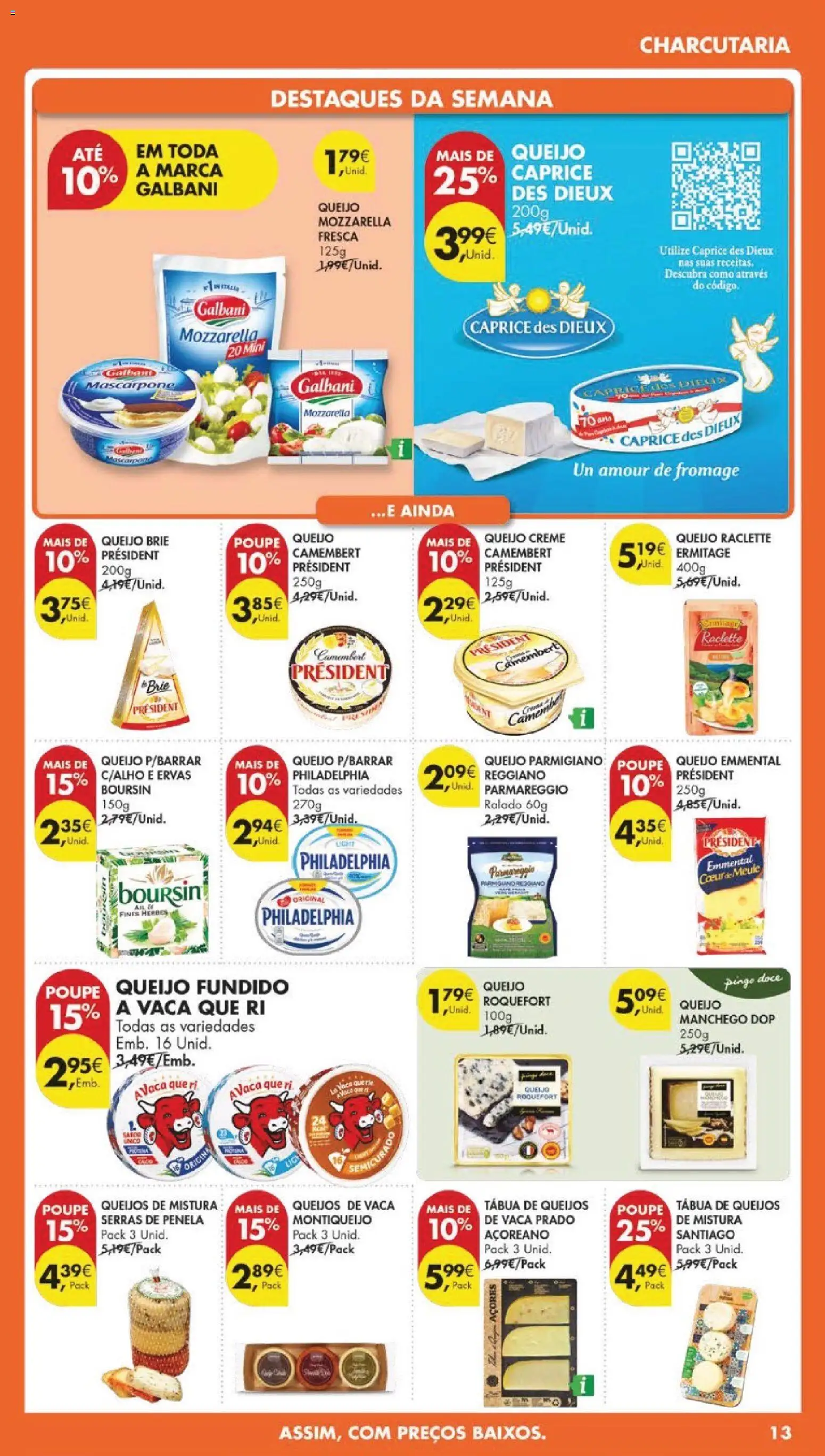 Pingo Doce folheto │ válido de 31.03.2026 | Página: 15 | Produtos: Tábua, Queijo creme, Creme, Mascarpone