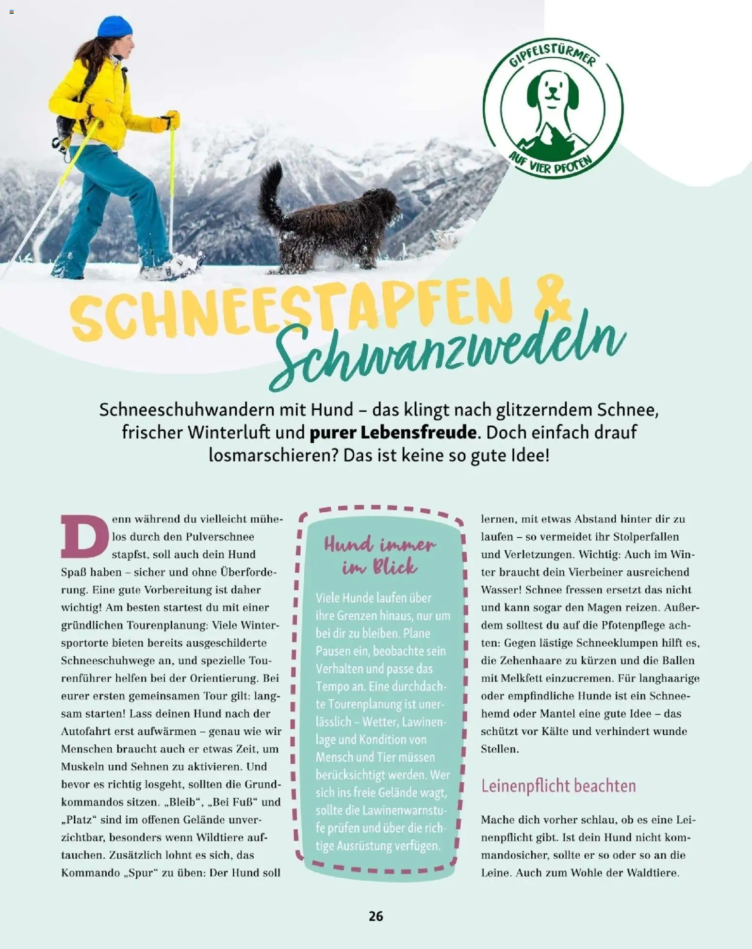 Fressnapf Friends 01/26 gültig ab 01.01.2026 | Seite: 26 | Produkte: Hemd, Mantel, Wasser