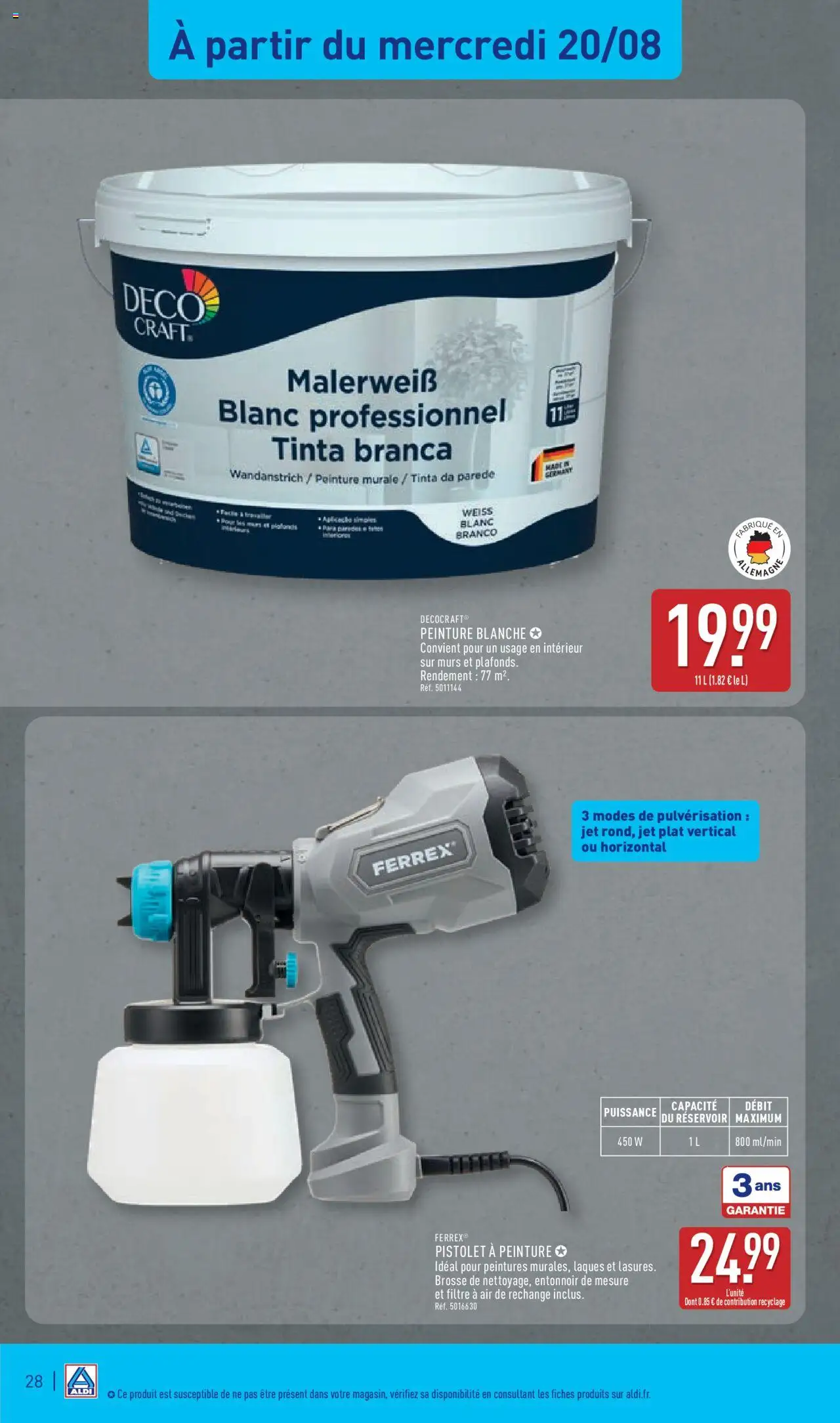  | Page: 30 | Produits: Filtre, Peinture Blanche, Brosse