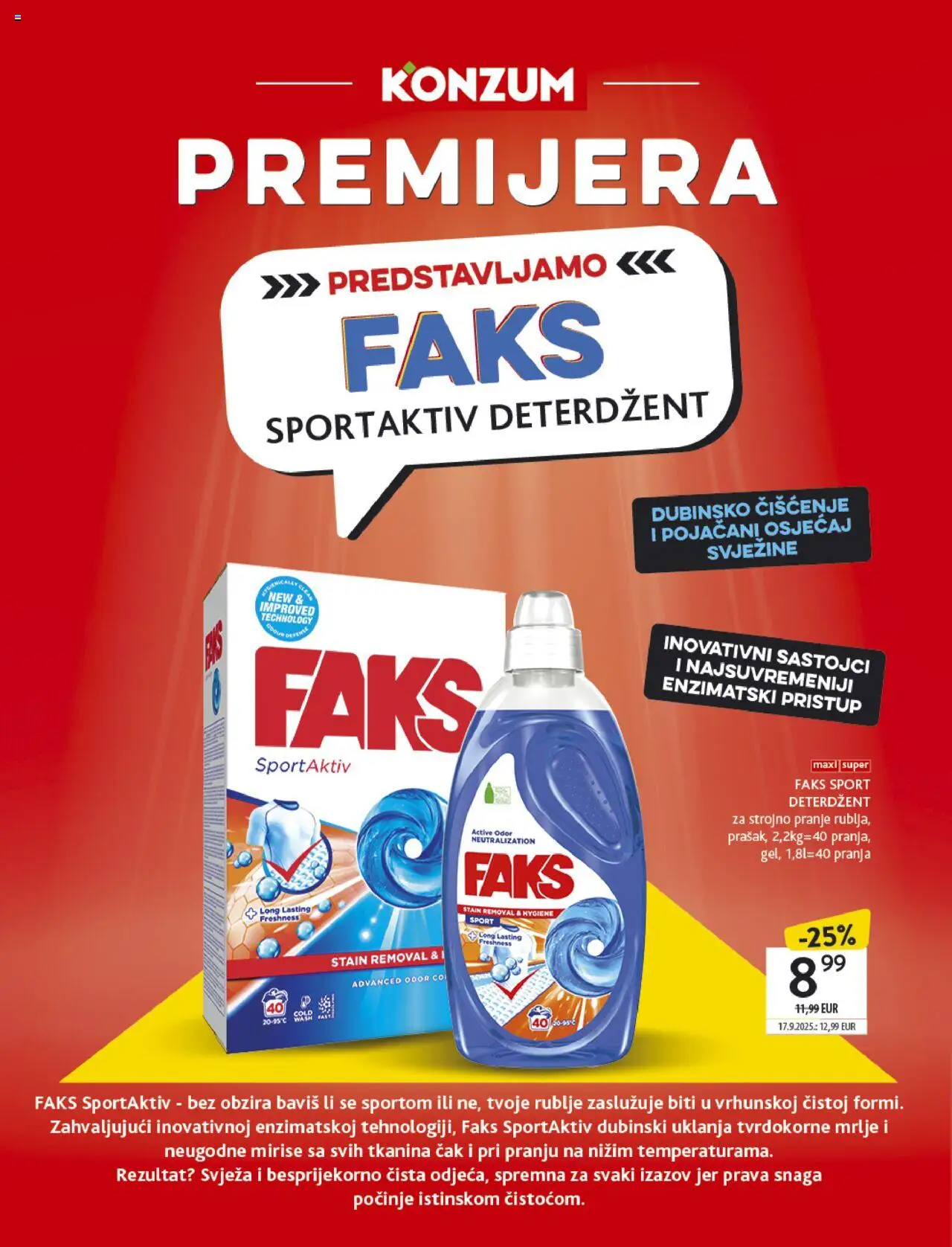 Konzum HR akciós ujság - amely érvényes a következő dátumtól: 08.10.2025 | Oldal: 52