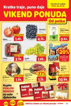 Plodine - Ponuda - Pregled kataloga iz trgovine Plodine, vrijedi od 17.12.2025 | Stranica: 55 | Proizvodi: Kava, Šunka, Trajno mlijeko, Rajčica