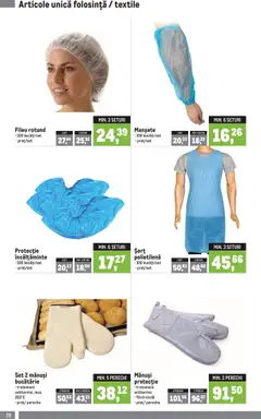 Ofertele Metro valabile de la 01.10.2025 | Pagină: 28 | Produse: Mănuși, Șort, Bucătărie, Bornoz takımı