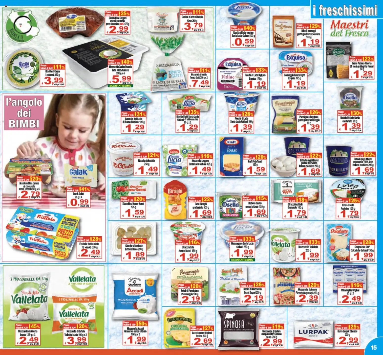 Volantino CTS del 17.04.2026 | Pagina: 15 | Prodotti: Latte, Formaggio, Stracchino, Ricotta