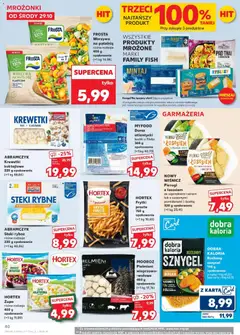 Pogląd oferty "Kaufland gazetka" - ważna od 29.10.2025 | Strona: 40 | Produkty: Steki, Mintaj, Warzywa, Ricotta