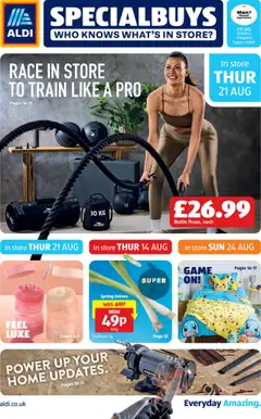 Preview of Aldi - Weekly offers UK Specialbuys valid from 21.08.2025