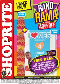 Shoprite specials catalogue – valid from 17.10.2025