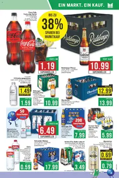 Marktkauf Prospekt 	 - gültig ab dem 11.08.2025 | Seite: 15 | Produkte: Bitburger, Mineralwasser, Zucker, Warsteiner
