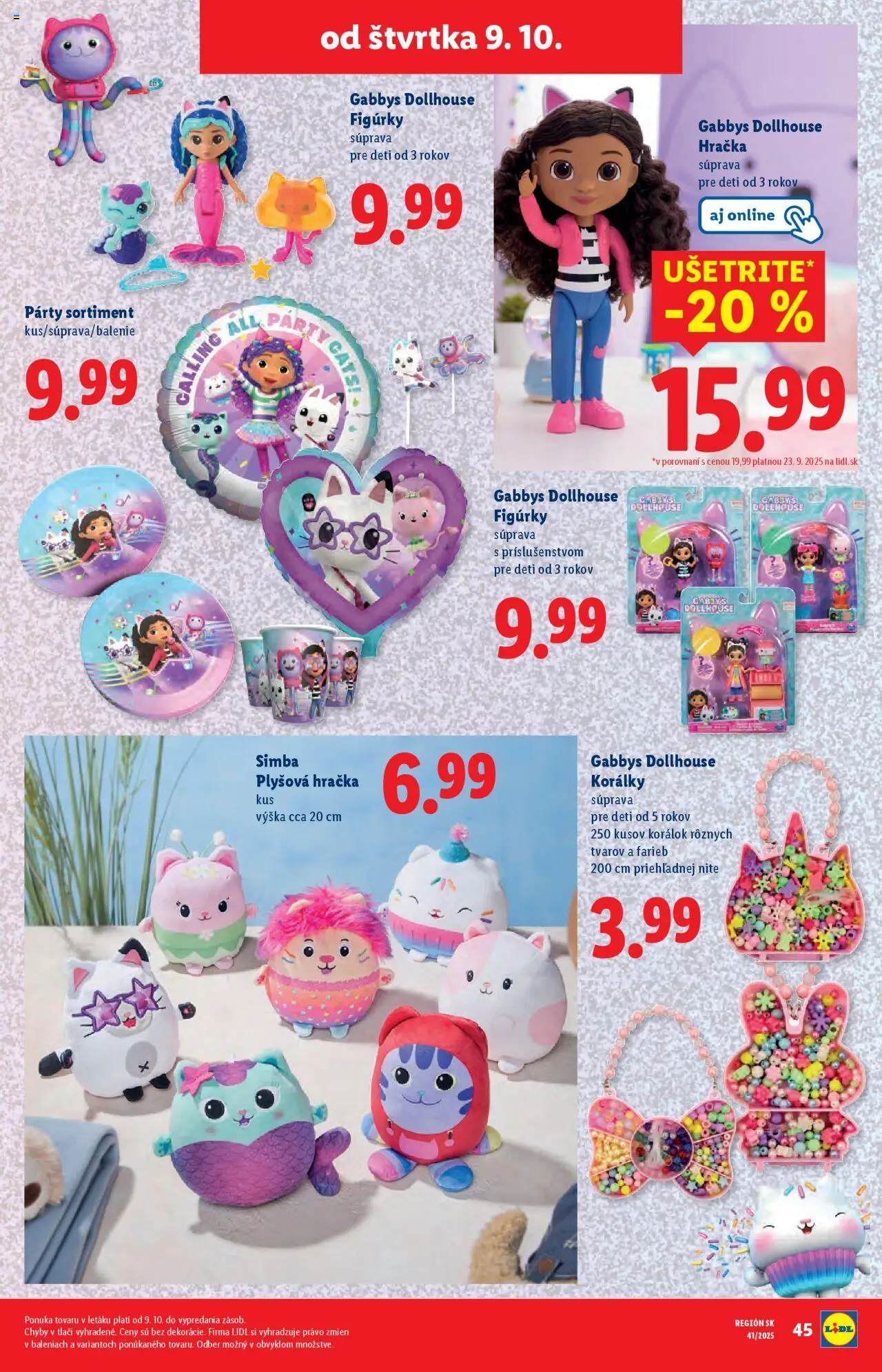 Nové Lidl akcie – leták je platný od 09.10.2025 | Strana: 28