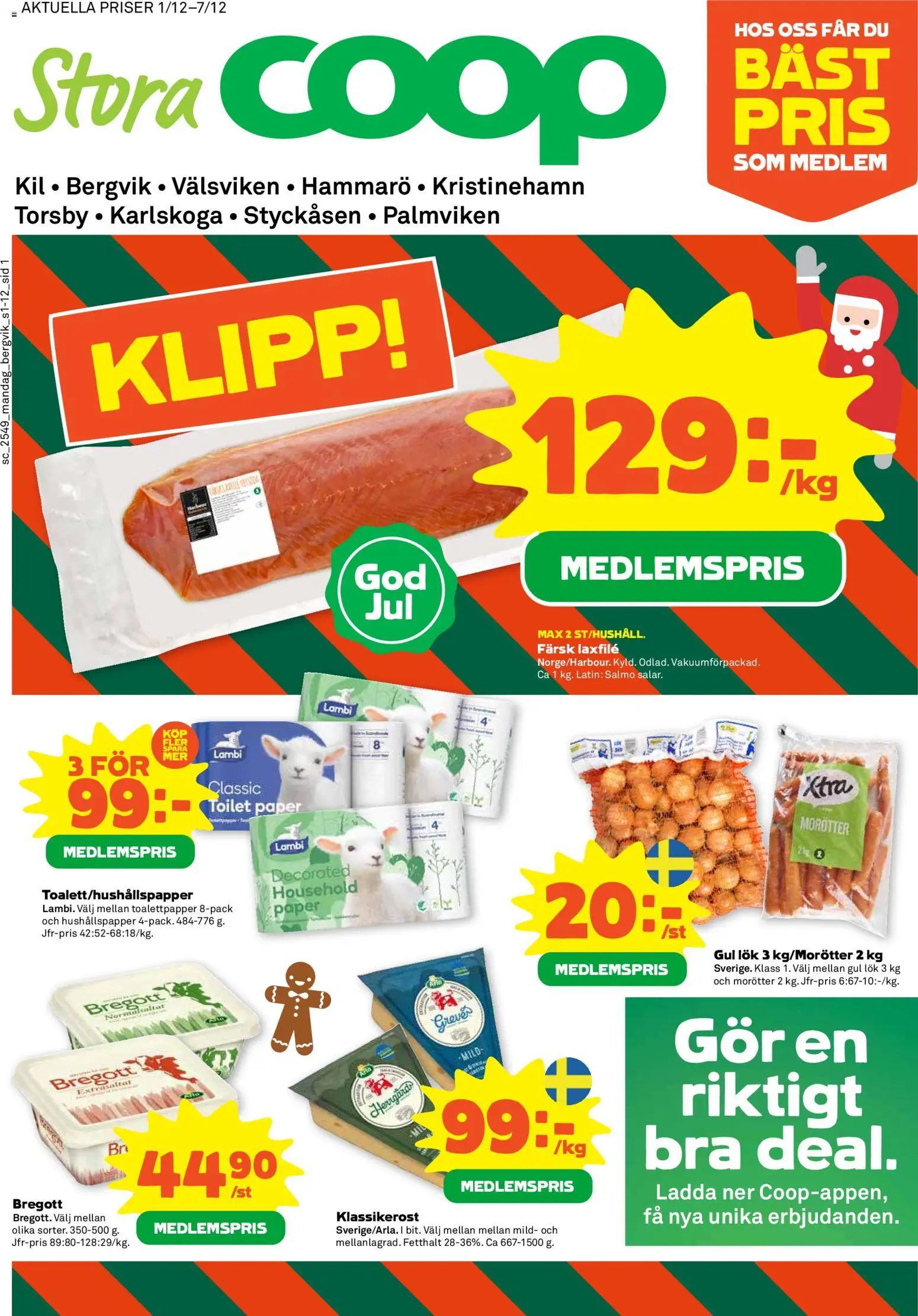 Stora Coop reklamblad aktuell från 01.12.2025 | Sida: 1