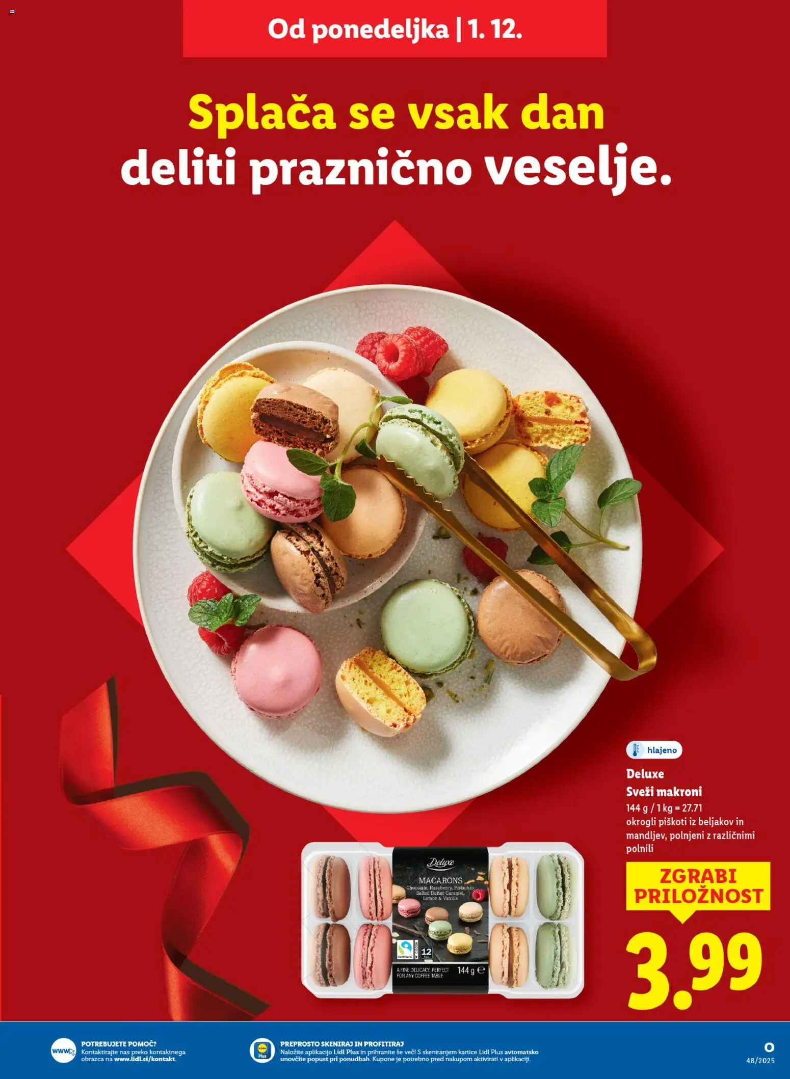 Novi Lidl katalog ponudbe – veljaven od 27.11.2025 | Stran: 51 | Izdelki: Piskoti