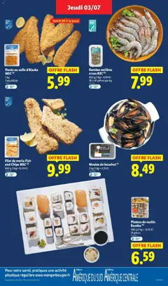  | Page: 5 | Produits: Pêche, Sushi, Moules de bouchot, Chips