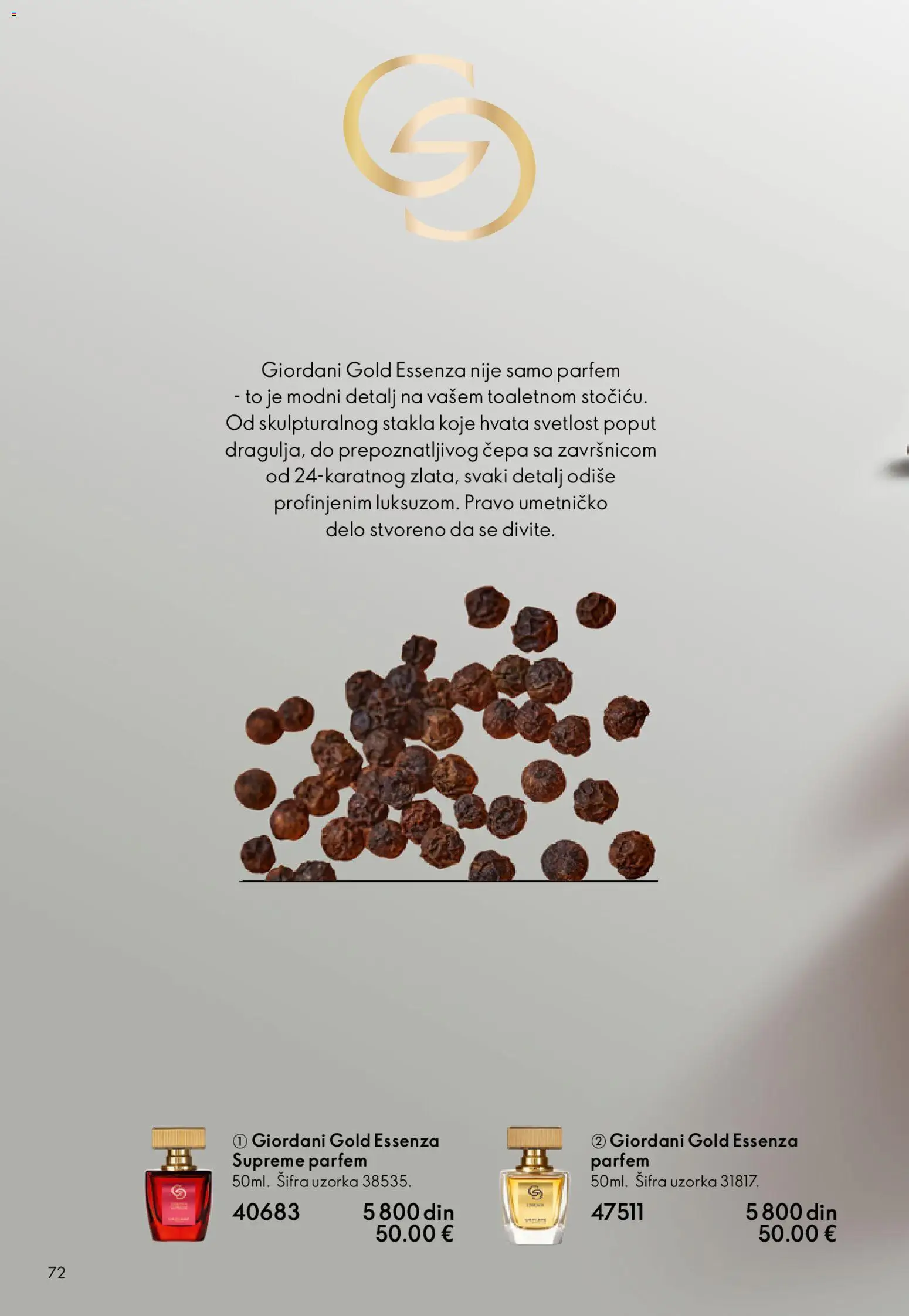 Oriflame katalog - važi od 01.04.2026 | Strana: 72