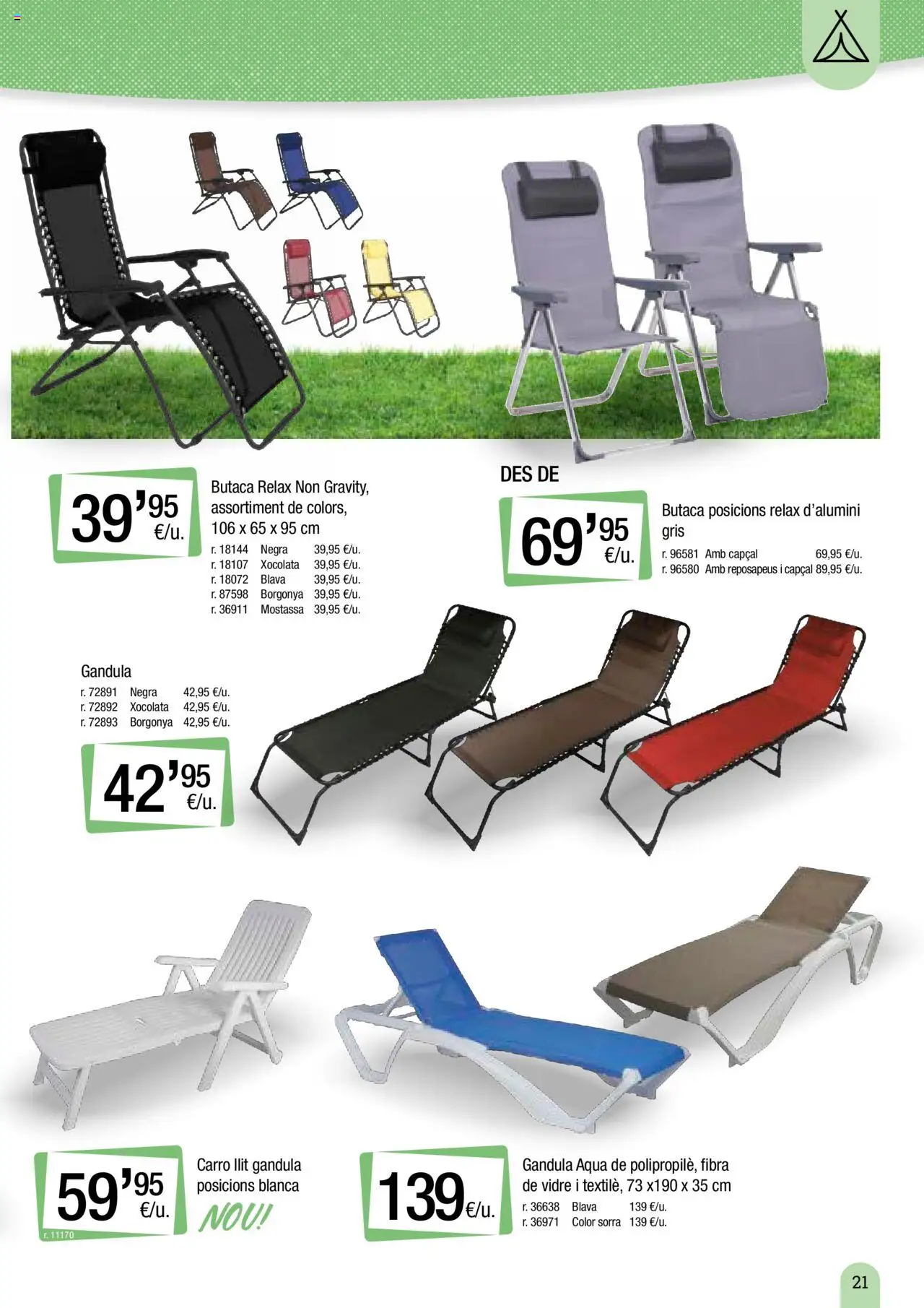 Bonpreu - Catálogo de camping y jardín │ válido desde el 18.03.2025 | Página: 21