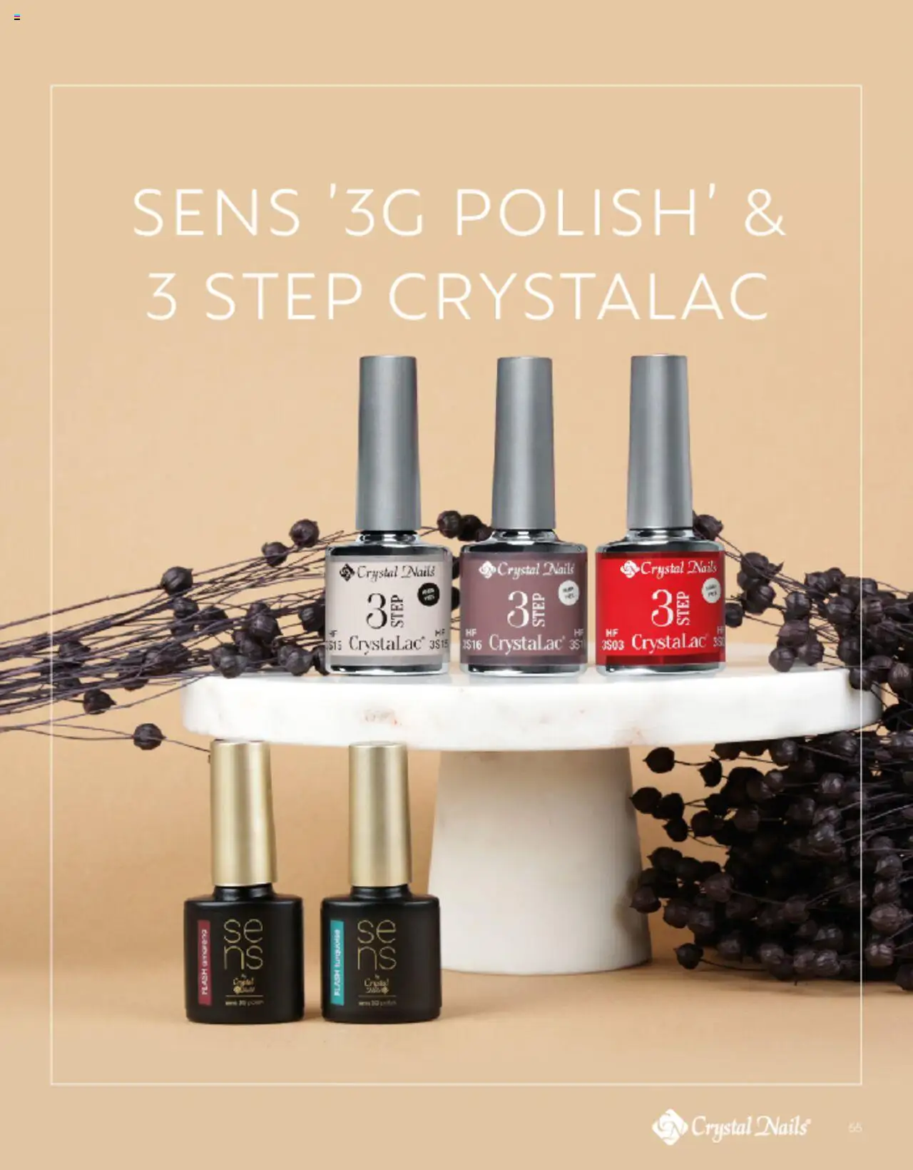 Crystal Nails akciós ujság - amely érvényes a következő dátumtól: 01.03.2025 | Oldal: 55